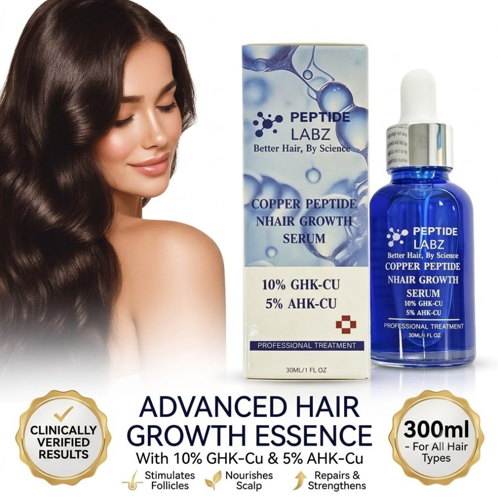 Hair Care Tonic - Haarwuchs-Essenz Kupferpeptid GHK Cu Anti-Haarausfall-Behandlung Reparatur