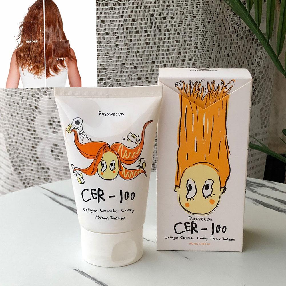 Hair Care Korean - Cer-100 Kollagen-Haarmaske für Nährenden Glanz &