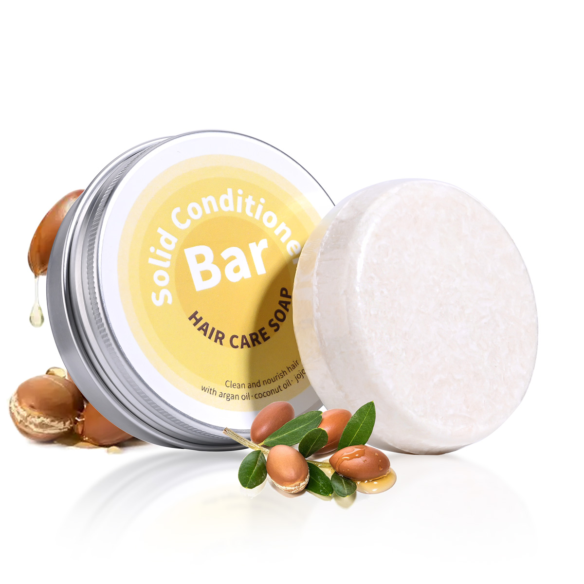 Hair Care Tonic - Ätherisches Pflanzenöl, Haarspülungsseife, reich an Arganöl,