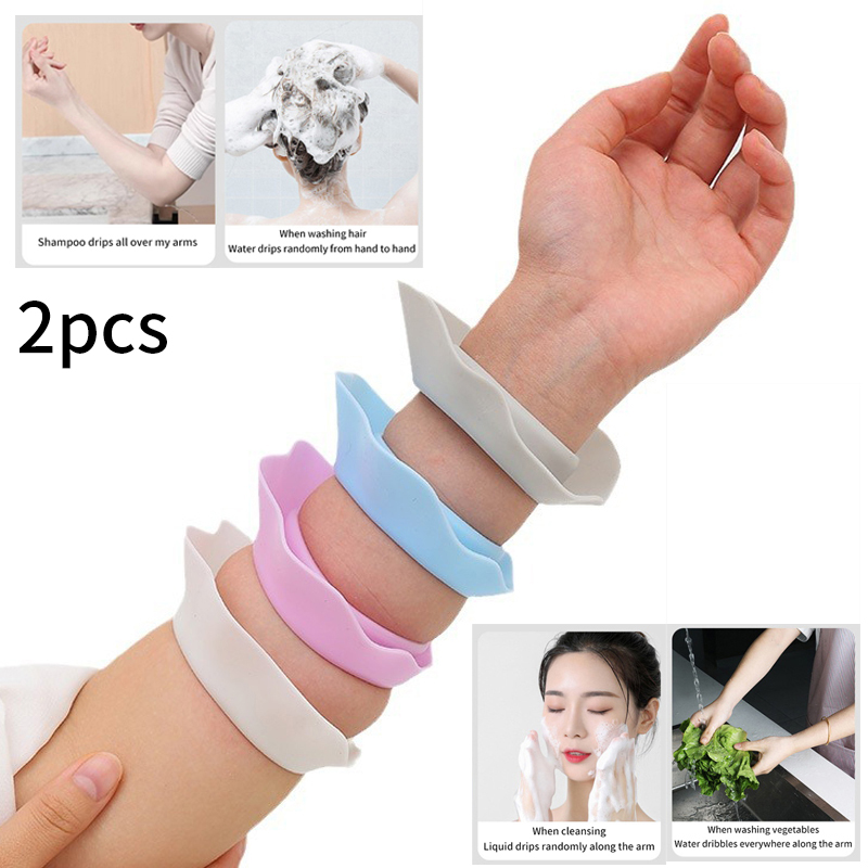 Hair Care Clinic - 1 Paar Silikon-Armbänder für die Gesichtsreinigung,