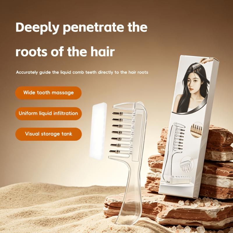 Transparenter Haarkamm mit äth – Hair Care Tonic Bewertung und Preis