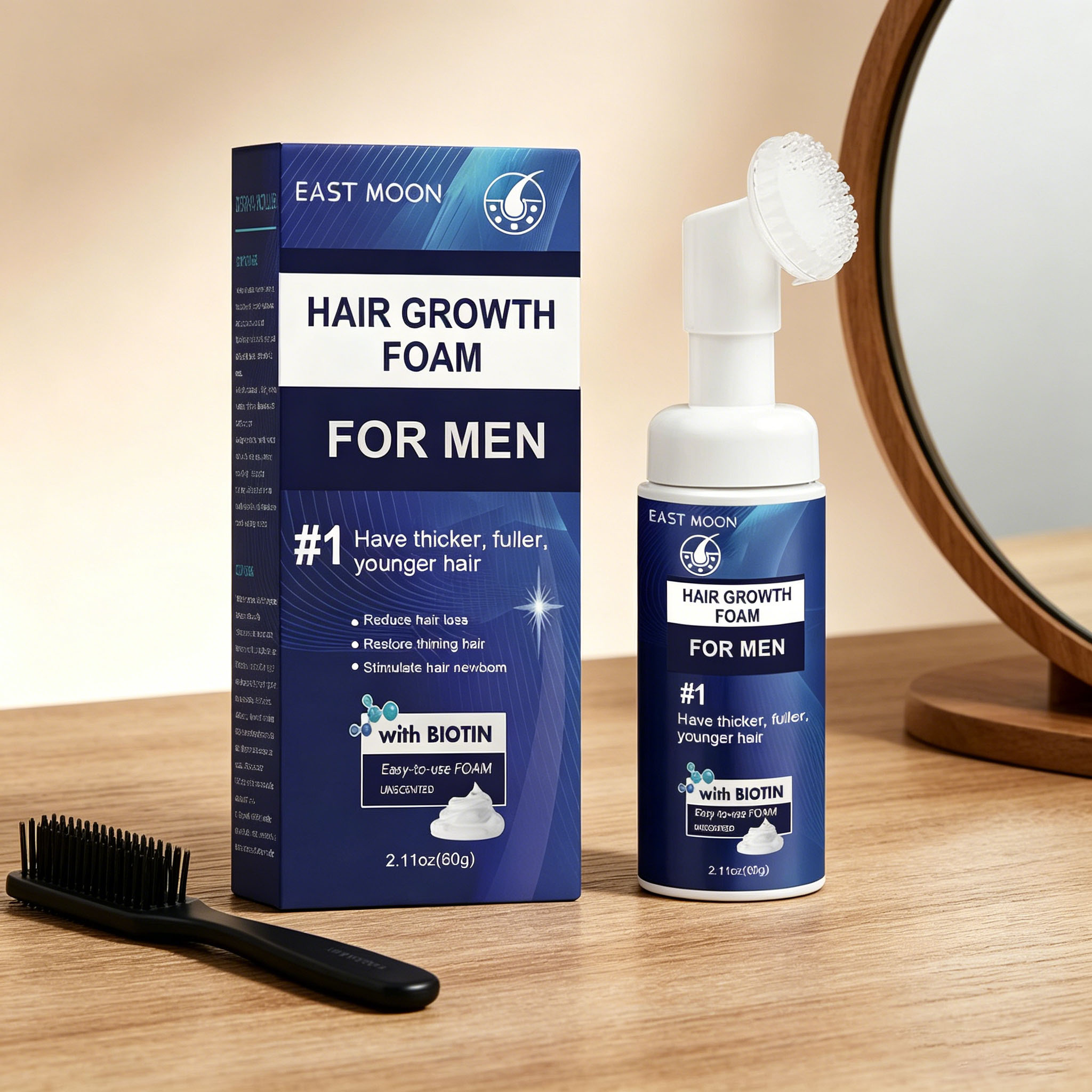 Haarwuchs-Schaum Silikonbürste – Hair Care Growth Bewertung und Preis