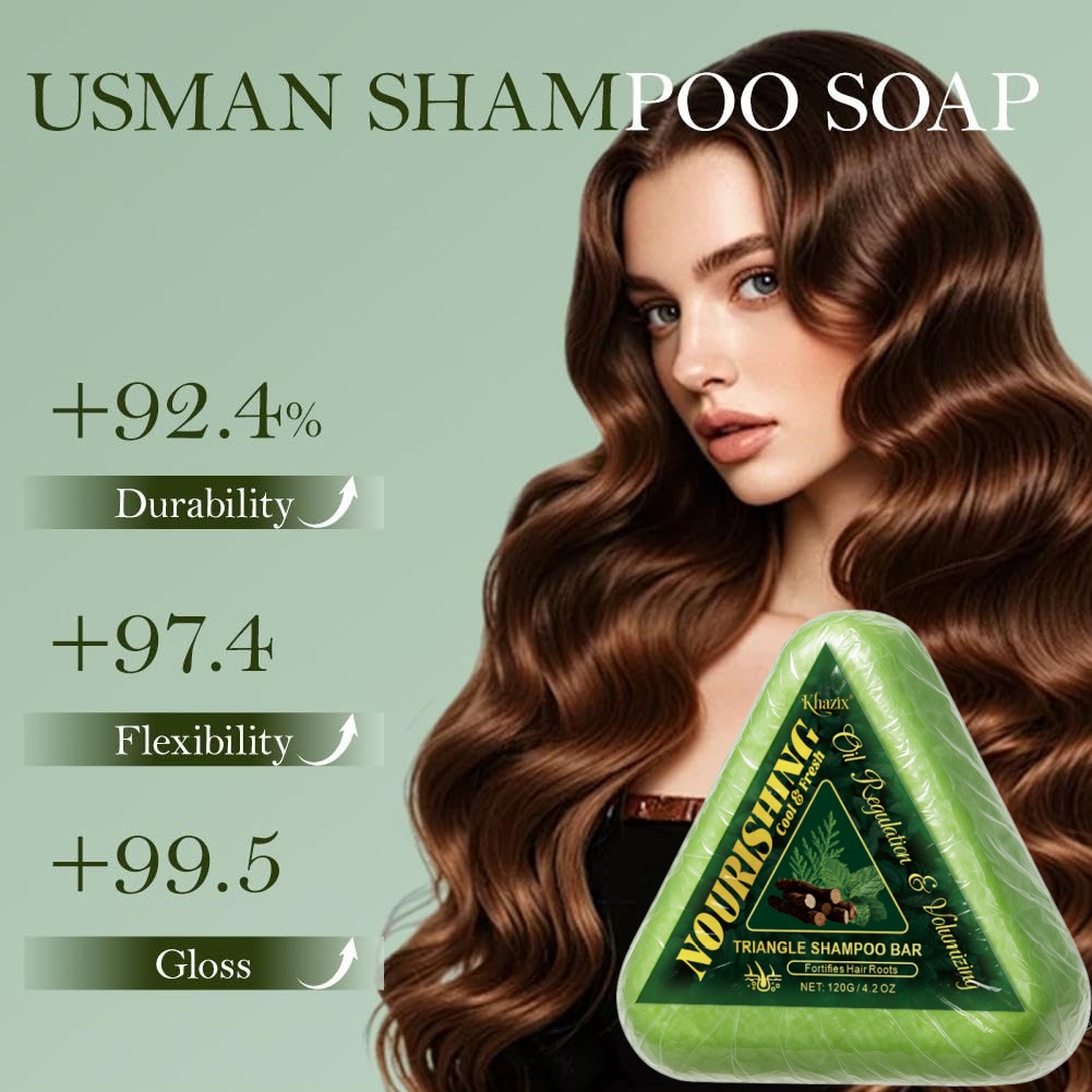 Grünes Triangel-Seifen-Shampoo – Hair Care Herbal Bewertung und Preis
