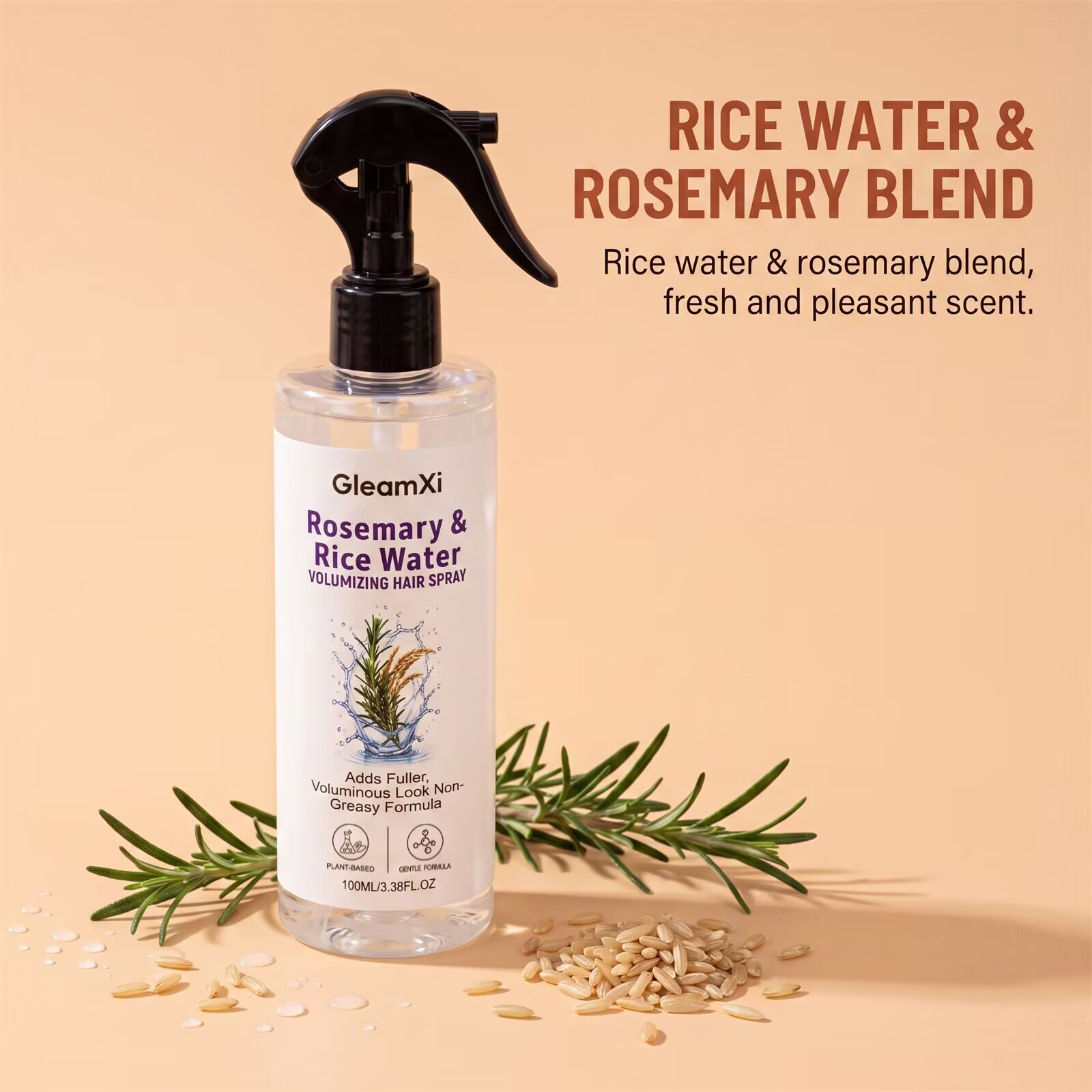 Rosmarin-Reiswasser-Haarspray, – Hair Care With Rice Water Bewertung und Preis