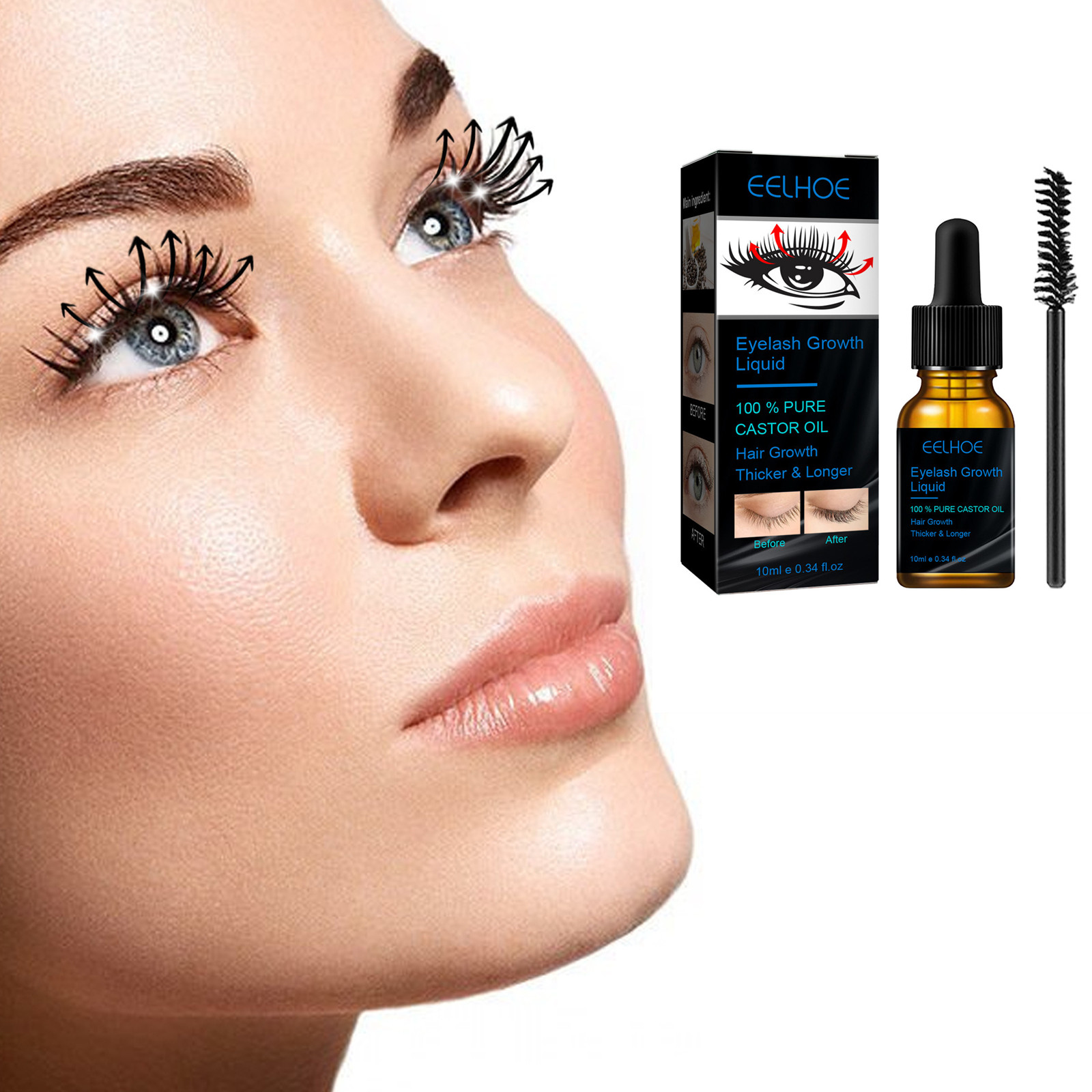 Rizinusöl Wimpernwachstumsseru – Hair Care Tonic Bewertung und Preis