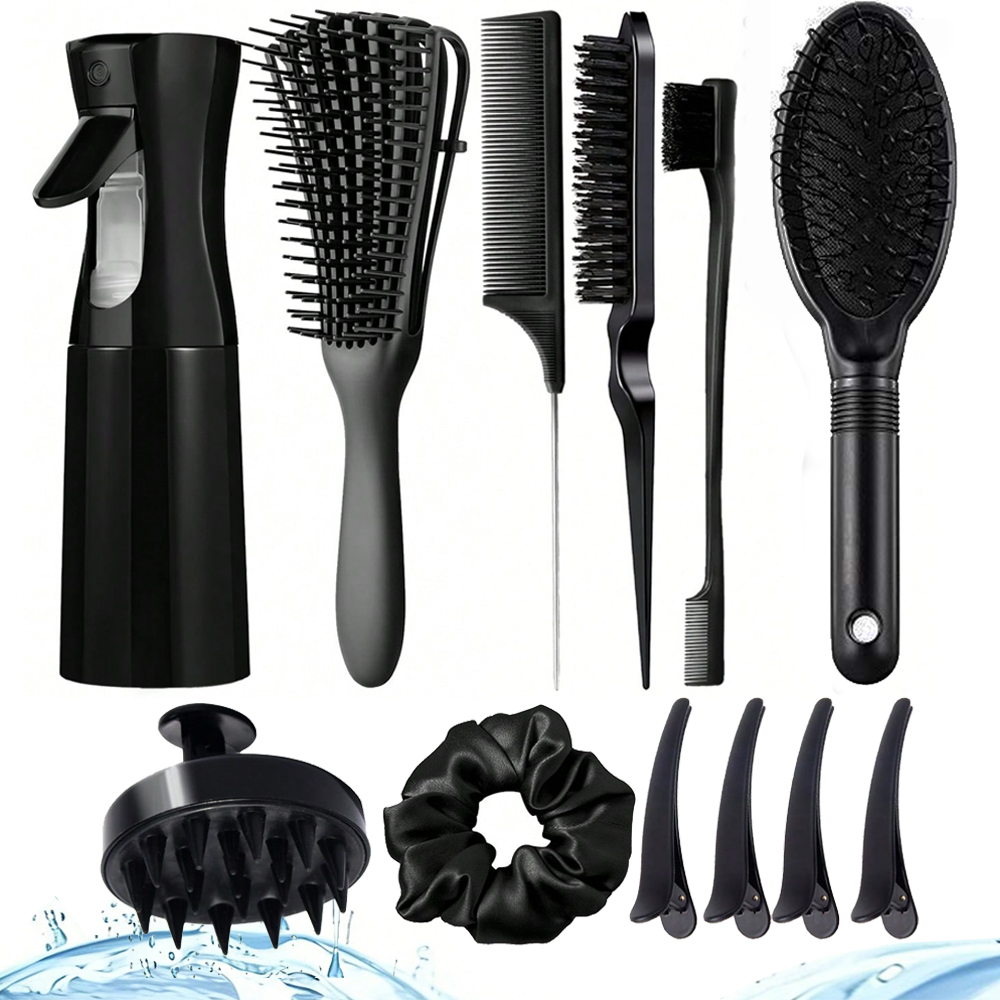 Entwirrbürsten-Set mit Sprühfl – Hair Care Wavy Hair Bewertung und Preis