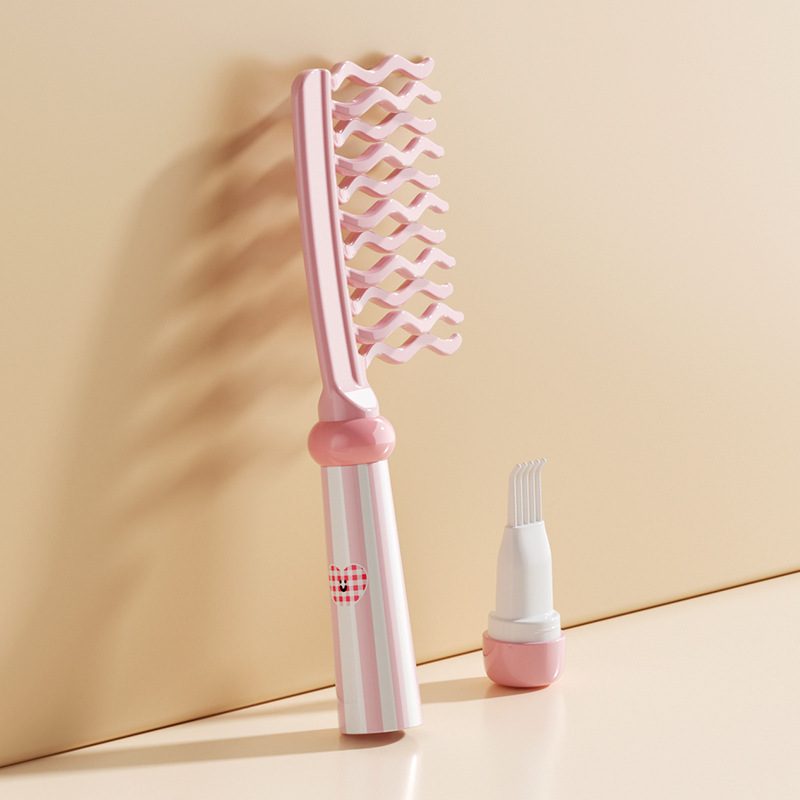 Zweireihiger Haarstyling-Kamm  – Hair Care Wavy Hair Bewertung und Preis